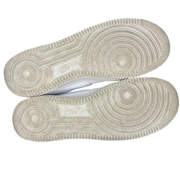Womens Nike Air Force 1 07 DD8959-100 Leather Athletic Sneaker Shoes SZ 12 White - Picture 5 of 6